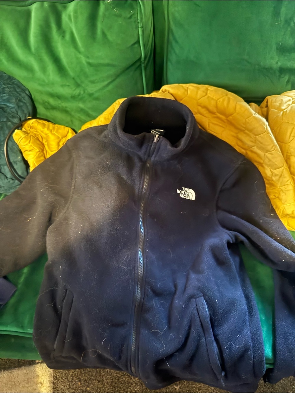 The North Face Black Full-Zip Fleece Jacket